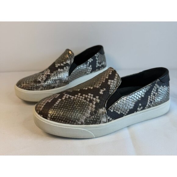 Cole Haan Grand Women’s Size 6B Sneakers Snake Skin Leather Slip On Comfort Shoe - Picture 1 of 12